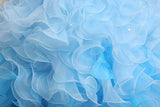 Luxurious Organza Sweetheart Sleeveless Beaded Quinceanera Dresses / Ball Gown Prom Dresses