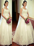 Ball Gown Sweetheart Floor-Length Sleeveless Tulle Bridal Dresses