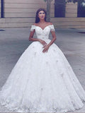 Trumpet/Mermaid Straps Chapel Train Sleeveless Lace Bridal Dresses